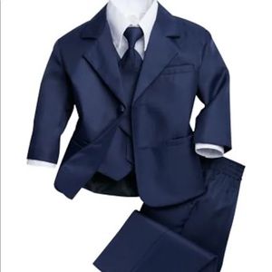 3T Navy suit from Mens Wearhouse